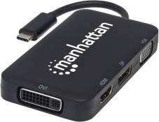 Manhattan 152600 C 4 en 1 USB Convertisseur Audio/vidéo