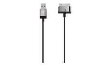 Belkin MIXIT ChargeSync Cable - Câble de chargement / de données - USB mâle pour Apple Dock mâle - 2 m - blanc - pour Apple iPad/iPhone/iPod (Apple Do