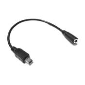 Câble Adaptateur Microphone jack 3,5 mm pour GoPro Hero 3/3+/4 - Connexion Audio de Haute Qualité - Straße Tech ®