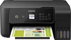 Epson Imprimante EcoTank ET-2720 avec réservoirs, Multifonction 3-en-1: Imprimante / Scanner / Copieur, A4, Jet d'encre couleur, Wifi Direct, Kit d'en