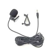 Microphone ZJ015MR Mono 3.5mm Navigation de voiture 3m Noir
