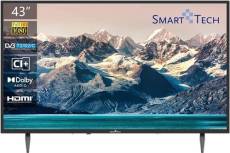 Smart Tech TV 43FN10T2 LED Full HD 43 Pouces (109cm) 43FN10T2 Triple Tuner Dolby Audio H.265 HDMI USB