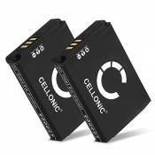 CELLONIC® - Pack 2 Batteries Premium Casque Audio