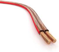 KabelDirekt 30m Câble d'enceinte (2x2,5 mm² câble haut-parleur HiFi Made in Germany, en cuivre OFC, avec marquage de polarité) PRO Series