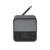 Radio-réveil sans fil Bluetooth Lexon Oslo News+ Gris anthracite
