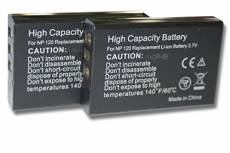 vhbw Set de 2 Batteries 1600mAh (3.7V) pour Appareil