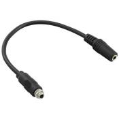 Câble adaptateur audio InLine® 3,5 mm Stéréo femelle