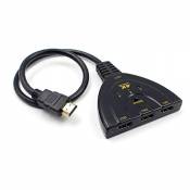 CABLING® HDMI Switch – Commutateur HDMI 4 K –