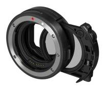 Bague d'adaptation Canon pour objectif EF et EF-S avec Filtre polarisant circulaire insérable sur boitier EOS R