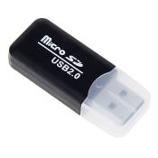 INECK® Clé USB 2.0 Haute Vitesse Lecteur Carte Mémoire