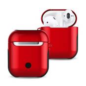 Coque de protection doux pour Apple AirPods - Rouge