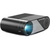 Vidéoprojecteur BYINTEK SKY K9 - Noir - Taille d'image 44-150 pouces - Interfaces HD/USB/VGA/AV/écouteurs 3,5 mm