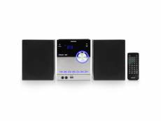 Chaîne hifi avec radio dab+/fm, lecteur cd, connexion bluetooth® et prise usb lenco noir MC-150