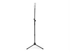 Nedis - Socle pour microphone - V-Shape, height range: 950-1650mm, maximum arm length: 800mm, ABS / aluminium - noir
