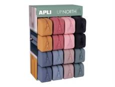 APLI Up North - Trousse à crayons - affichage - silicone