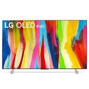 TV LG OLED42C2 107 cm 4K UHD Smart TV Blanc Gris