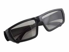 Lot de 2 paires de lunettes 3D polarisées passives pour LG, Sony, Panasonic, Toshiba, Vizio et tous les téléviseurs 3D passifs RealD 3D Cinema pour re