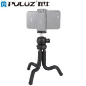 Support de trépied PULUZ Mini Octopus portable avec rotule pour appareils photo réflexe, GoPro, téléphone