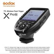Godox Xpro-n TTL émetteur Déclencheur de flash sans