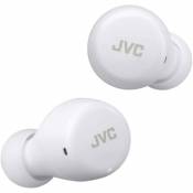 JVC Gumy Mini Écouteurs Sans Fil Bluetooth Sans Câble Intra Auriculaire Léger IPX4 Blanc