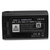 vhbw Batterie remplacement pour Godox VB26, VB26A pour flash d'appareil photo (3000mAh, 7,2V, Li-ion)