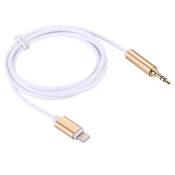(#19) 8 Pin to 3.5mm Audio AUX Cable for iPhone 7 /