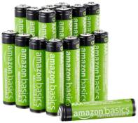 Amazon Basics Piles rechargeables AAA (Lot de 16) 800