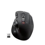ELECOM Wireless Track Ball Mouse 6 Button Height of The Tilt Function Grip Black M-XT3DRBK