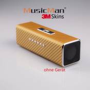 MusicMan Sticker MA Skin Carbon Gold S-15MA Original