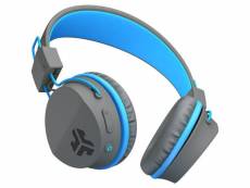 Jlab audio - jbuddies studio kids wirelessgrey/blue - casque sans fil - bluetooth - pliage compact - autonomie bt 24h JLA0812887016025