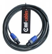 mf-cables Speakon Professional Neutrik NL2FX Câble de haut-parleur 2 x 2,5 mm² 5 m