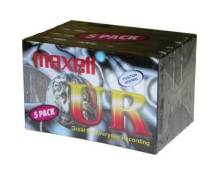 Pack de 5 K7 Audio Maxell UR90