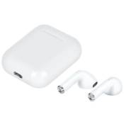 I9S Casque d'écouteur Bluetooth TWS V5.0 Blanc