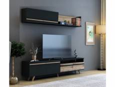 Ensemble meuble tv mona gris Azura-39911