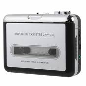 Hopcd Cassette to MP3 Converter, Cassette to PC Cassette Recorder MP3/CD Converter Capture Digital Audio Music Player, USB Cassette Capture