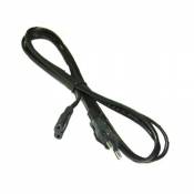 Power Star CAB-ALIM-BIP-PP Câble d'alimentation portable bipolaire Noir - 1.5m