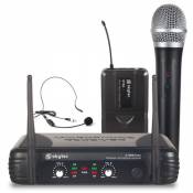 SkyTec STWM722C - Microphone sans fil et micro-casque,