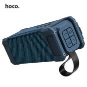 Enceinte Sans Fil Bluetooth HOCO HC6 4000mAh Support Radio FM,TF,AUX,TWS Étanche IPX5-Bleu Foncé