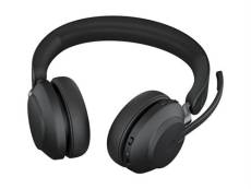 Jabra Evolve2 65 UC Stereo - Micro-casque - sur-oreille - Bluetooth - sans fil - USB-A - isolation acoustique - noir