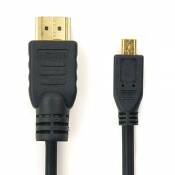 subtel Câble Micro HDMI Type D 1.5 compatible avec Zoom Q4 Q8 Cable 1.4 Cordon HDMI Fil