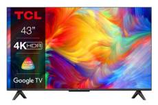 TV TCL 43P735 109,2 cm LED 4K UHD Smart TV Aluminium brossé