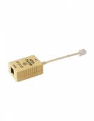 PRENDELUZ Filtre ADSL individuel (Microfiltre RJ11-M/H) - câblage Cat 5e