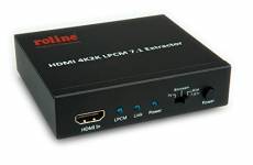 ROLINE Extracteur Audio HDMI 4K2K LPCM 7.1 | convertisseur