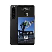 Sony Xperia 1 III, Smartphone Android, Téléphone Portable 5G, Ecran 6.5" 21:9 CinemaWide 4K HDR OLED 120Hz - 4 objectifs ZEISS T* Noir, Version FR