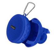Enceinte Bluetooth Vélo Haut-parleur Sport 5W Sans-fil Étanche IPX7 bleu