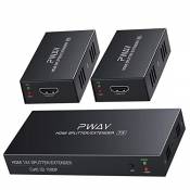 PWAY PW-HTS0102(POC) 1X2 HDMI Extender Splitter Ultra