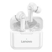 Ecouteur Lenovo QT82 sans fil Bluetooth, Étanche ,Intra-auriculaire , Compatible IOS,Android- Blanc
