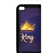 Coque Apple Ipod Touch 4 King Fond Bleu