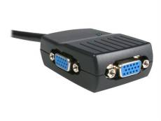 StarTech.com Câble répartiteur / Splitter vidéo VGA alimenté par USB - Adaptateur doubleur VGA - 1x (M) vers 2x (F) - Noir - Répartiteur video - 2 x V
