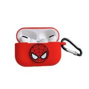 Coque en silicone pour Airpods Pro-Spider Man-Rouge